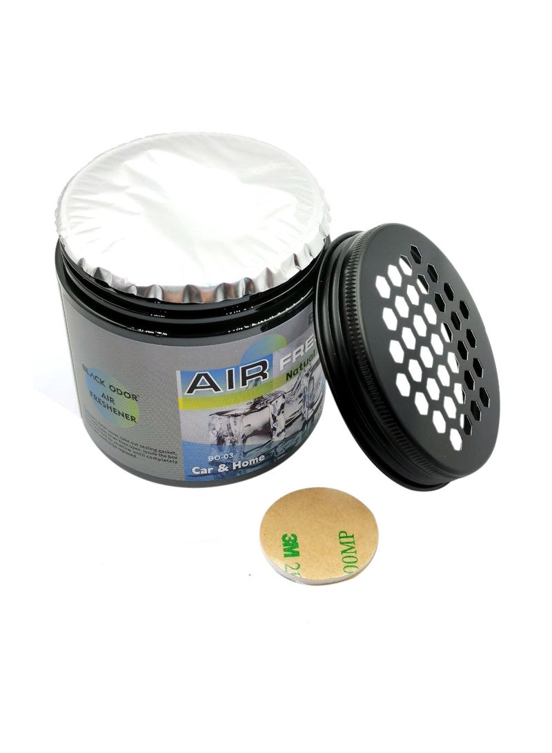 Black Ice Car Air Freshener Black Odor 180g Natural Essential Oils Air Freshener For Car Home BO03 B-K ICE - Image 3