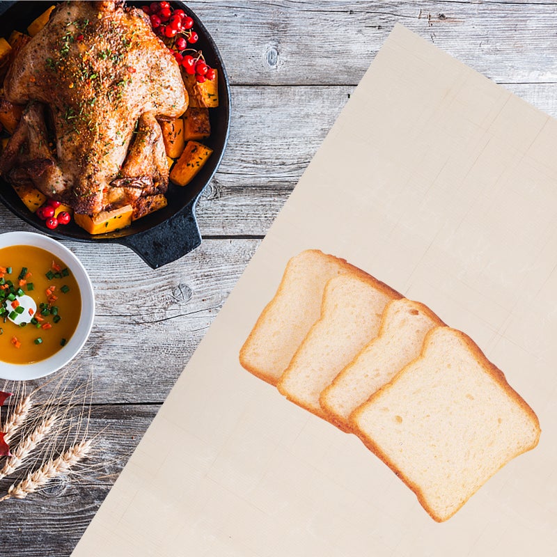 Non-Stick Reusable Baking Sheets, Perfect for Cookies and Meat Rolls, Tear Resistant - Image 5