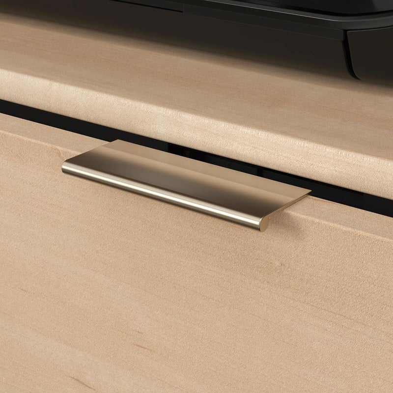 SAUDER Clifford Place Commercial Office Credenza, for TVs up to 46", in a Natural Maple Finish - Image 5