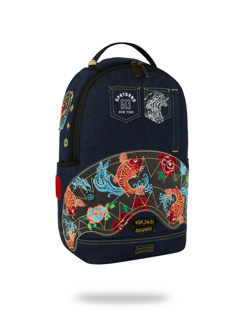 SPRAYGROUND SG EVISU STYLE BACKPACK