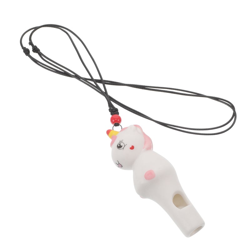 Ceramic Whistle for Kids Whistle Necklace Kids’ Party Noisemakers Sports Party Favors School Sports Supplies Great Party favor Bag Filler - Image 1