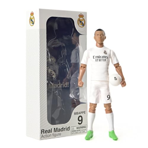 Sockers تمثال عملة كليان مبابي 8" لجمع التذكارات من ريال مدريد CF من ألعاب بانبو - Image 1