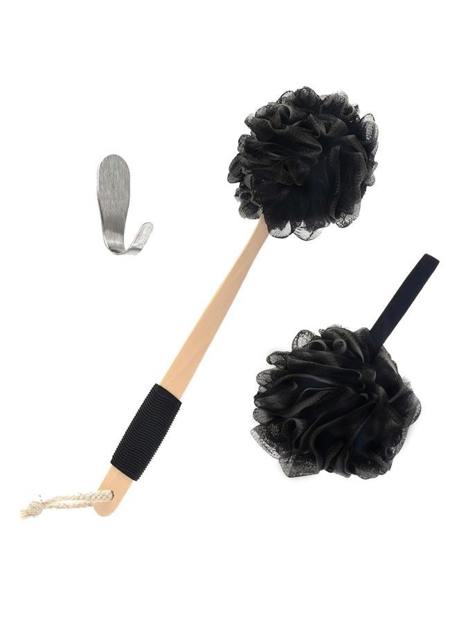 Yoove back-scrubber-loofah-shower-pouffe - Image 1