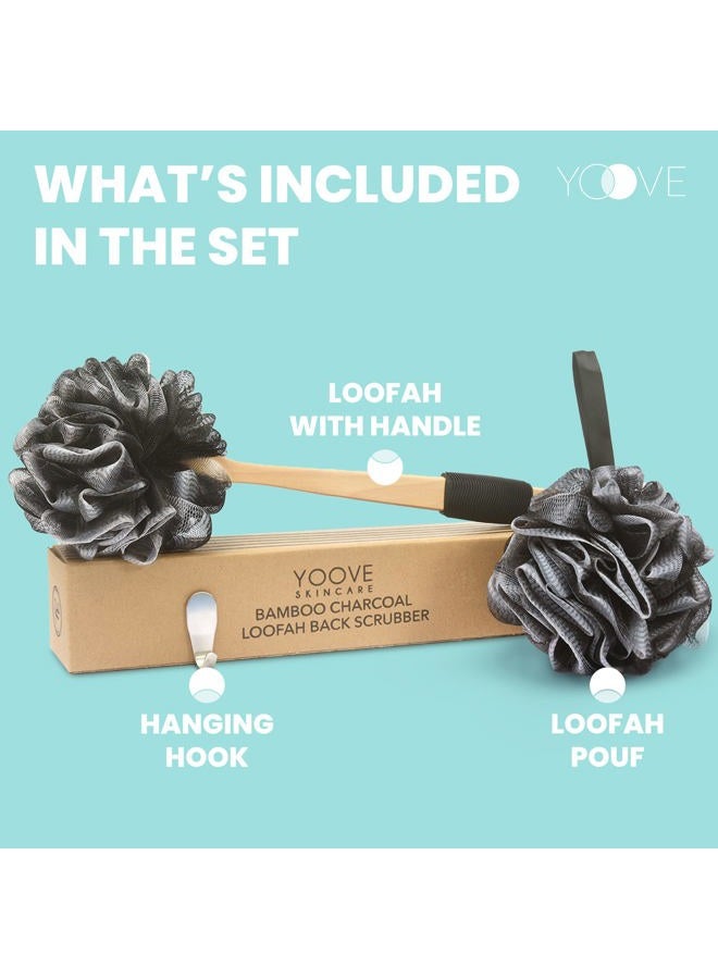 Yoove back-scrubber-loofah-shower-pouffe - Image 3