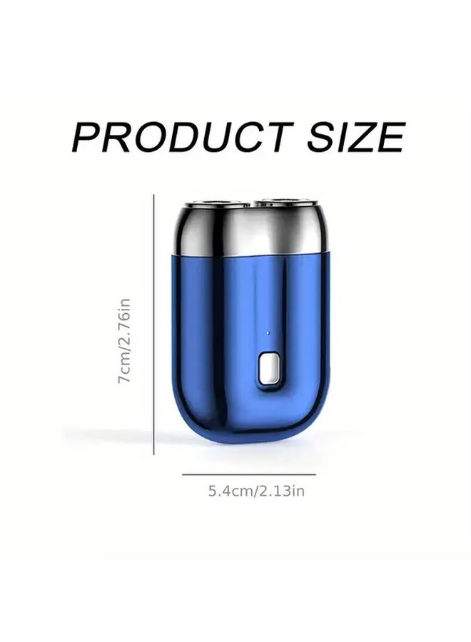 ماكينة الحلاقة الكهربائية المحمولة باللون الأخضر، تعمل عبر منفذ USB وبطارية ليثيوم قابلة لإعادة الشحن، مناسبة للرجال والنساء - Image 3
