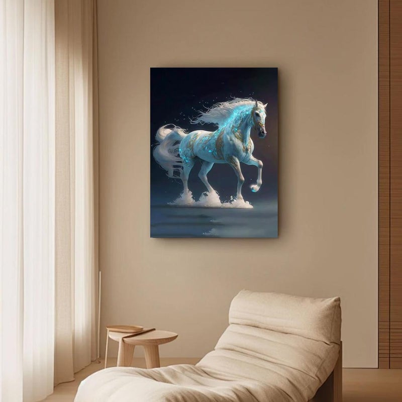 سلسلة لوحات الخيول الماسية 5D الجديدة: رسم الماس DIY، تطريز الماس الكامل، رسم ملصقات الماس، كمية كبيرة، سعر منخفض. - Image 4