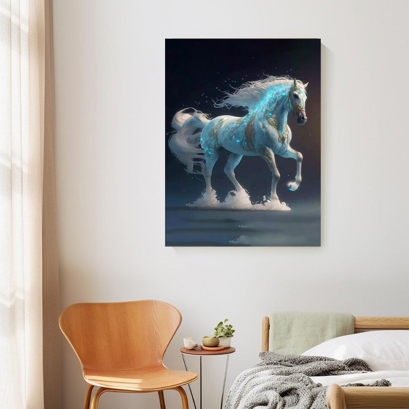 سلسلة لوحات الخيول الماسية 5D الجديدة: رسم الماس DIY، تطريز الماس الكامل، رسم ملصقات الماس، كمية كبيرة، سعر منخفض. - Image 3