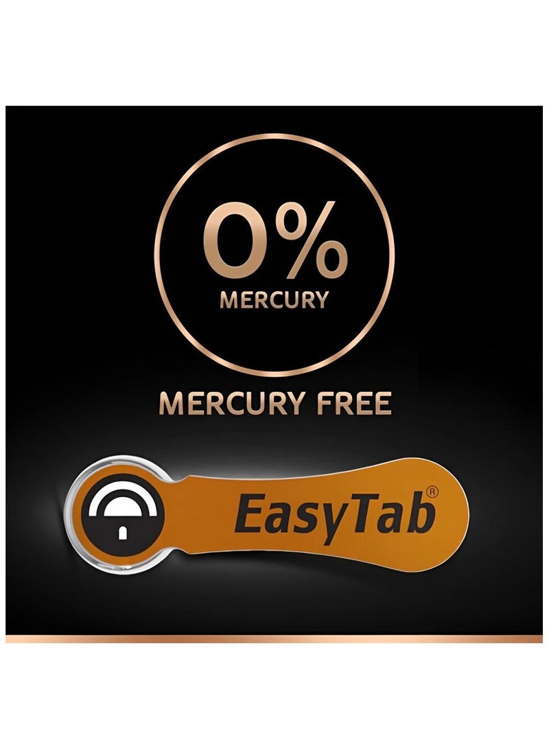 دوراسيل 30-Pieces Duracell Activair (Size 312) Hearing Aid 1.45V Zinc-Air Hg0% Mercury Batteries - Image 2