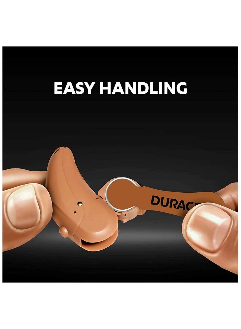 دوراسيل 30-Pieces Duracell Activair (Size 312) Hearing Aid 1.45V Zinc-Air Hg0% Mercury Batteries - Image 3