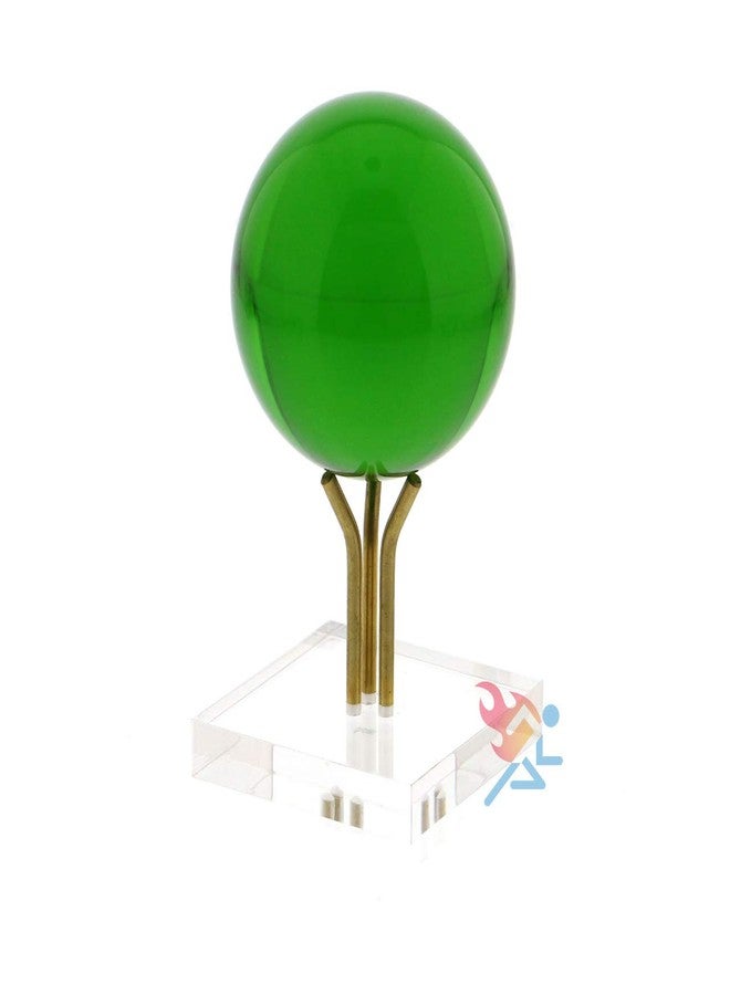 حامل عرض معدني ذهبي اللون من OnFireGuy مقاس 1-3/4 بوصة للبيض والكرات - Image 2