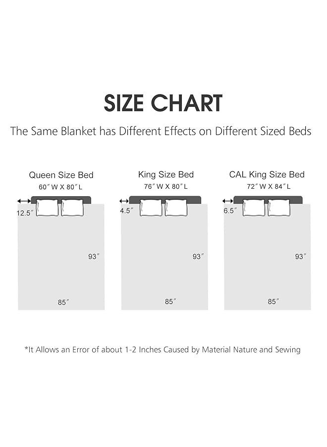 erorex Fleece Blanket Plush King Size 85 Inch X 93 Inch 10Lb Korean Style Mink Blanket Silky Soft Warm And Breathable 2 Ply A And B Printed Raschel Black Rose - Image 4