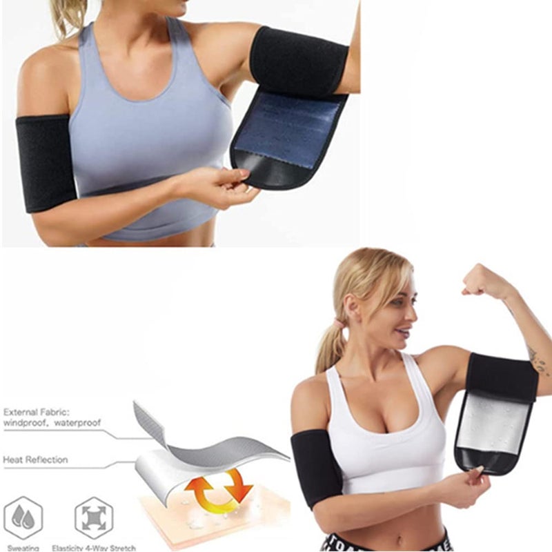 VANT KEVIN Arm Trimmers, Women Arm Bands Workout Arm Fat Reducer Bands Sweat Arm Shape - Image 4