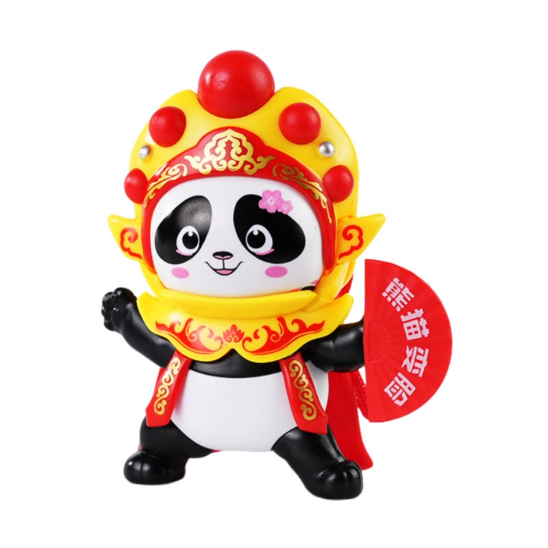 Face-changing Sichuan opera doll, Sichuan characteristic panda doll ornament children's toy gifts - Image 1