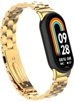 ZORE Xiaomi Mi Band 8 Krd-04 Metal Strap-Silver  - Image 4