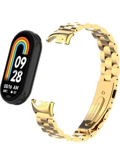 ZORE Xiaomi Mi Band 8 Krd-04 Metal Strap-Silver  - Image 3
