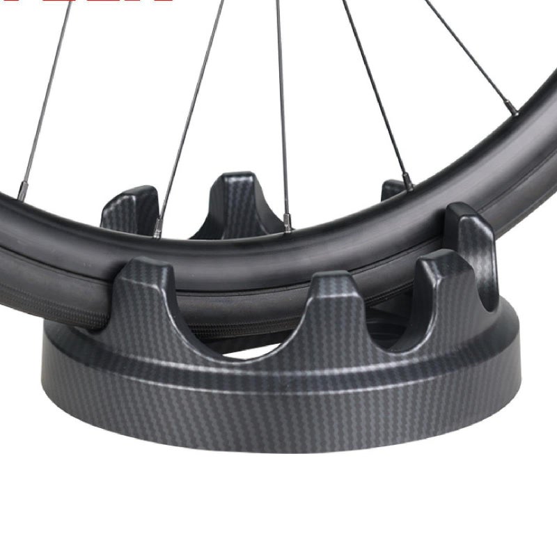 Bicycle Front Wheel Riser Block Storage Training Stand for Road Bikes - Image 3