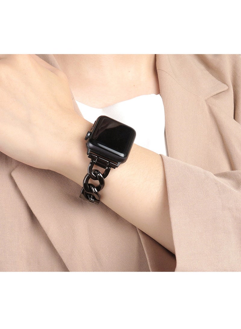 الفولاذ المقاوم للصدأ الفرقة ووتش سلسلة 9 8 7 6 5 4 3 ذاتها - Image 4