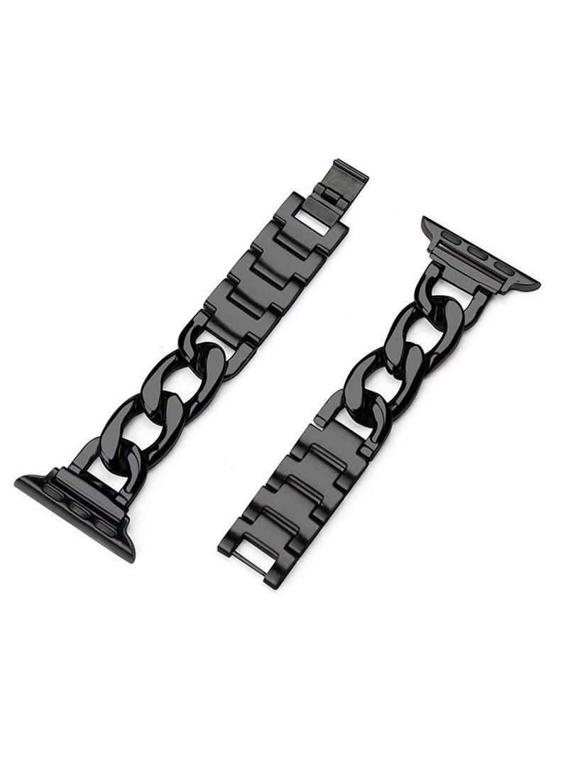 الفولاذ المقاوم للصدأ الفرقة ووتش سلسلة 9 8 7 6 5 4 3 ذاتها - Image 1