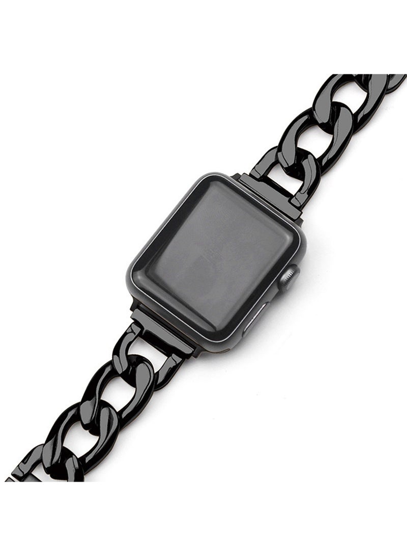 الفولاذ المقاوم للصدأ الفرقة ووتش سلسلة 9 8 7 6 5 4 3 ذاتها - Image 3