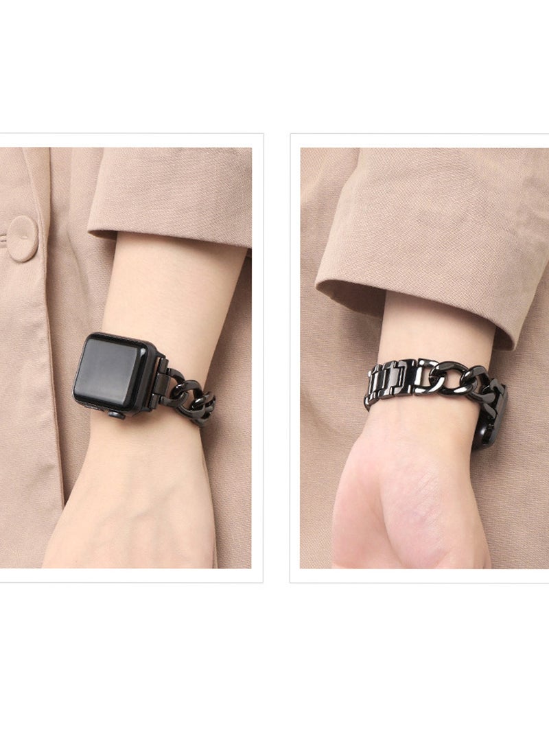 الفولاذ المقاوم للصدأ الفرقة ووتش سلسلة 9 8 7 6 5 4 3 ذاتها - Image 5