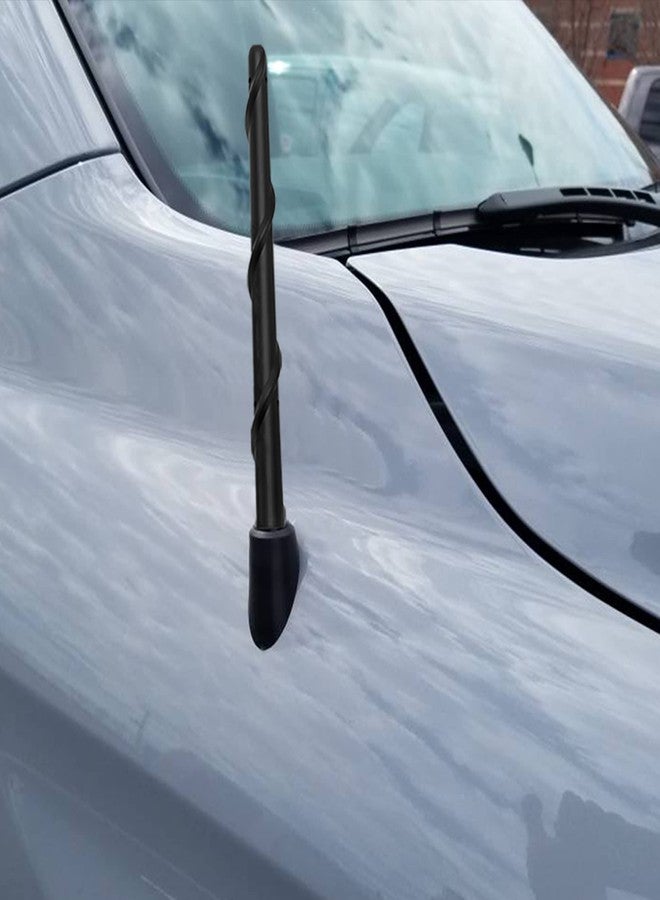 KSaAuto Short Antenna Compatible with Ford F150 2009-2021, 7 Inch Flexible Rubber Car Wash Proof Antenna Replacement Mast, New Designed for Optimized Car Radio FM/AM Reception - Image 3