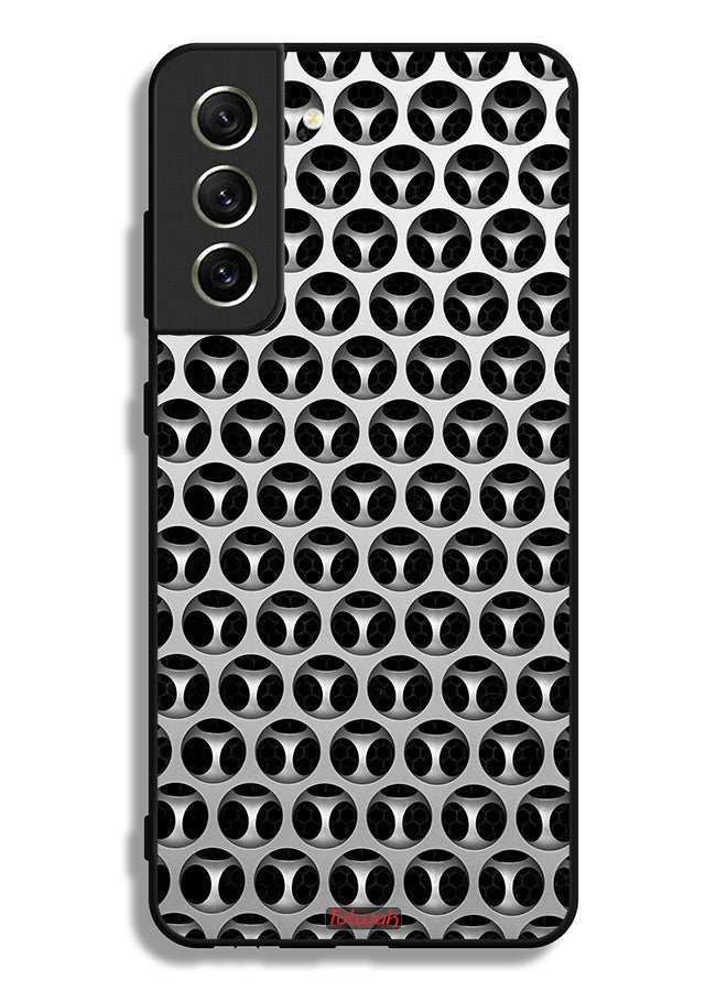 Tolwak Samsung Galaxy S21 FE 5G Protective Case Cover Horology Hands Pattern - Image 3