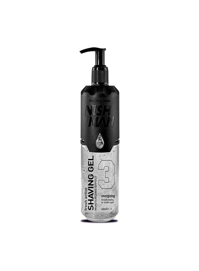 Nishman Shaving Gel 03 400 ml - Image 1