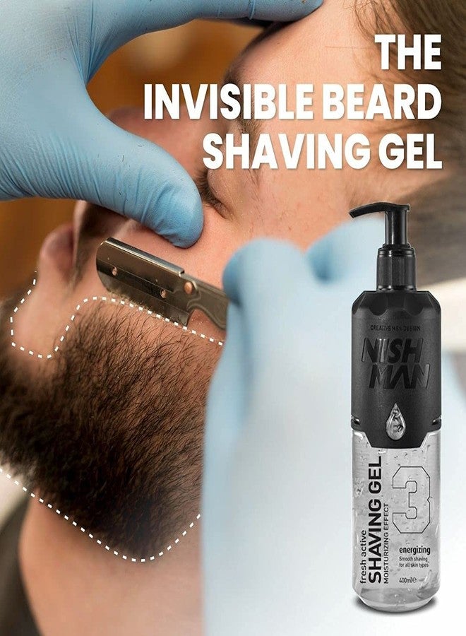 Nishman Shaving Gel 03 400 ml - Image 3