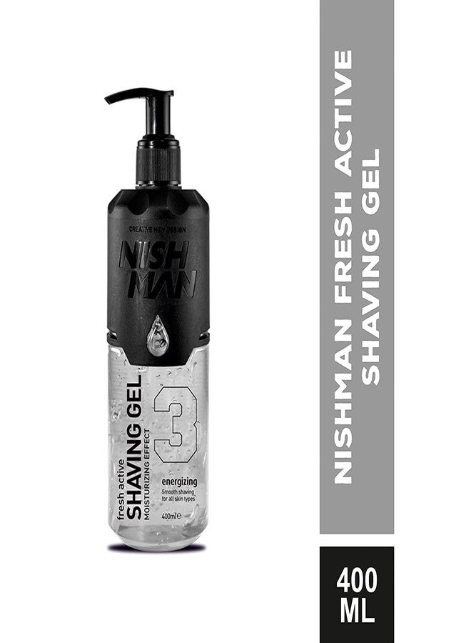 Nishman Shaving Gel 03 400 ml - Image 2