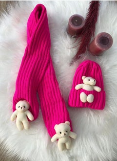 Generic Girls Scarf and Hat Set Age 4-14  - Image 1