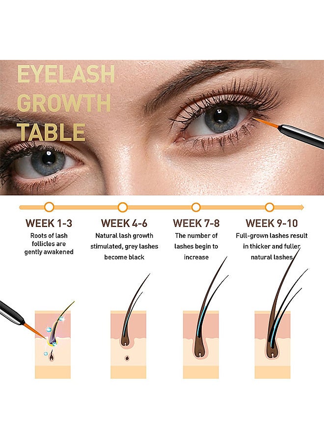 EELHOE 5ML Lash Enhancing Serum, Promotes Appearance Of Longer, Thicker Eyelashes, Cruelty Free  - Image 5