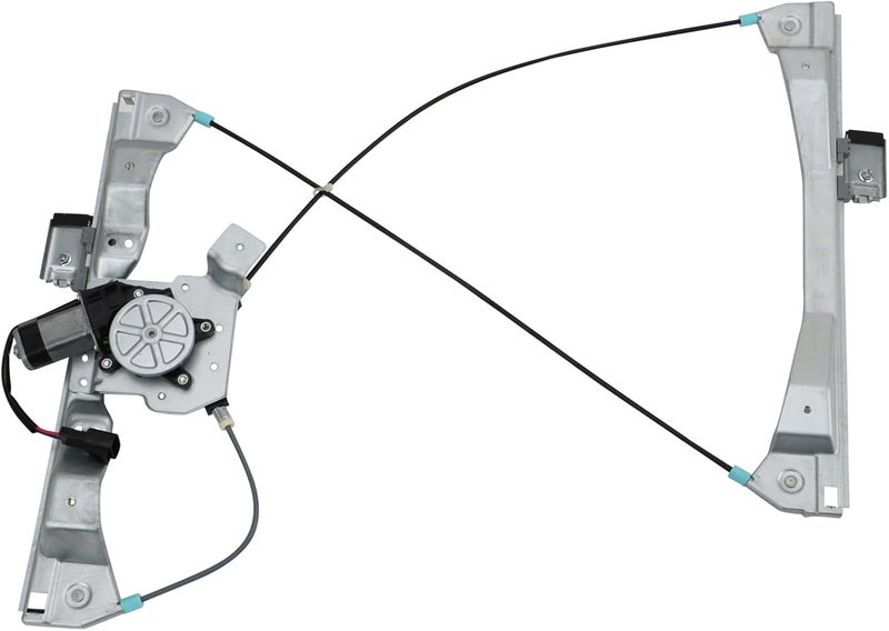 TRQ Right Power Window Regulator & Motor Assembly Passenger Side Compatible with 2005-2010 Chevrolet Cobalt 2007-2009 Pontiac G5 - Image 4