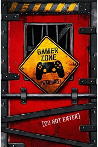 Akki Wold Gamer Zone Gaming Poster for Gameing Shop Office Multicolor30Cm X 45Cm