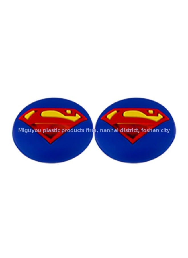 Promotional Matching Switch Host Handle PS4 PS5 Xbox Handle Rocker Protective Cap Silicone Cap-Product Color:Ps-no.5 (1 Piece)