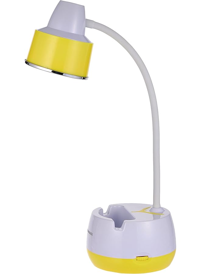 أولسنمارك مصباح طاولة LED قابل لإعادة الشحن Ome2755 مع شاحن USB 5 وات وبطارية ليثيوم 3.7 فولت و1500 مللي أمبير في الساعة و130 لومن، مثالي للاستخدام المنزلي والمكتبي، خفيف الوزن، أنيق، تصميم مبتكر وقابل للطي - Image 2