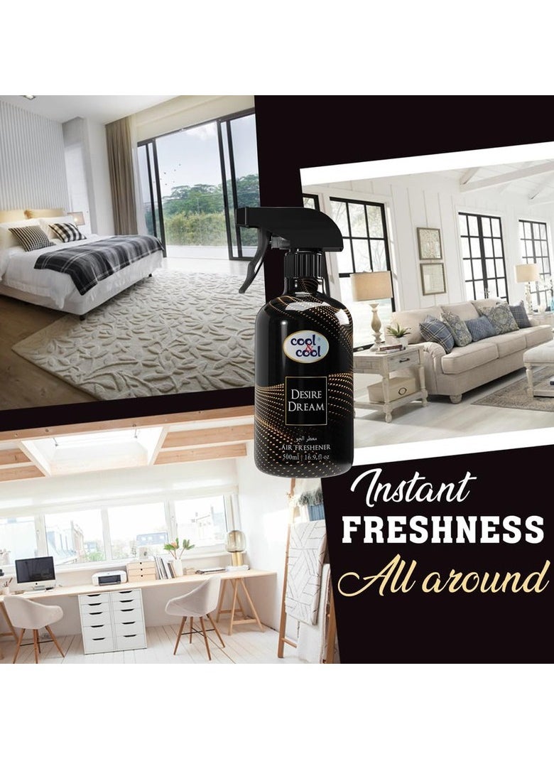 Cool & Cool Desire Dream Air Freshener 500ml  - Image 5