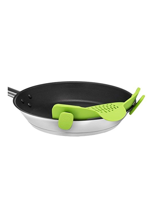 Kitchen Gizmo Snap 'N Strain Silicone Colander Lime Green 9.2 x 3.6 x 2.6inch - Image 4