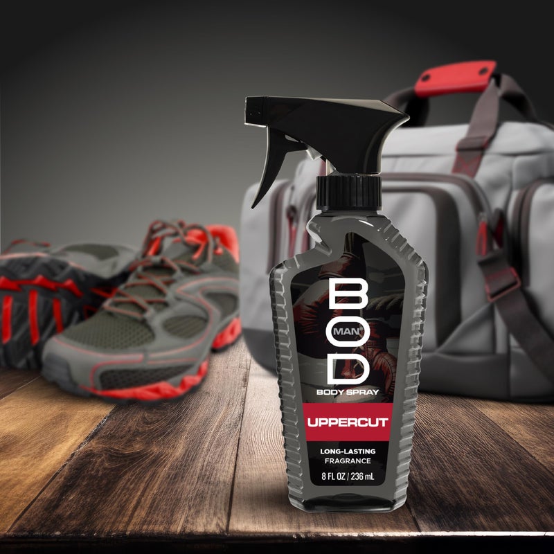 BOD man Fragrance Body Spray, Upper Cut, 8 fl oz - Image 5