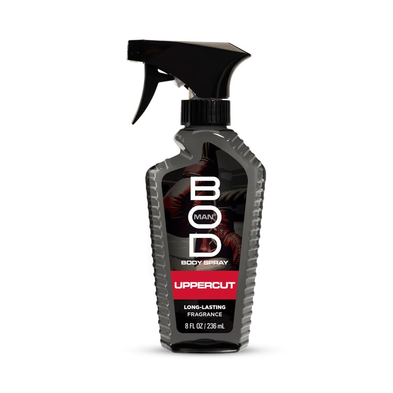 BOD man Fragrance Body Spray, Upper Cut, 8 fl oz - Image 1