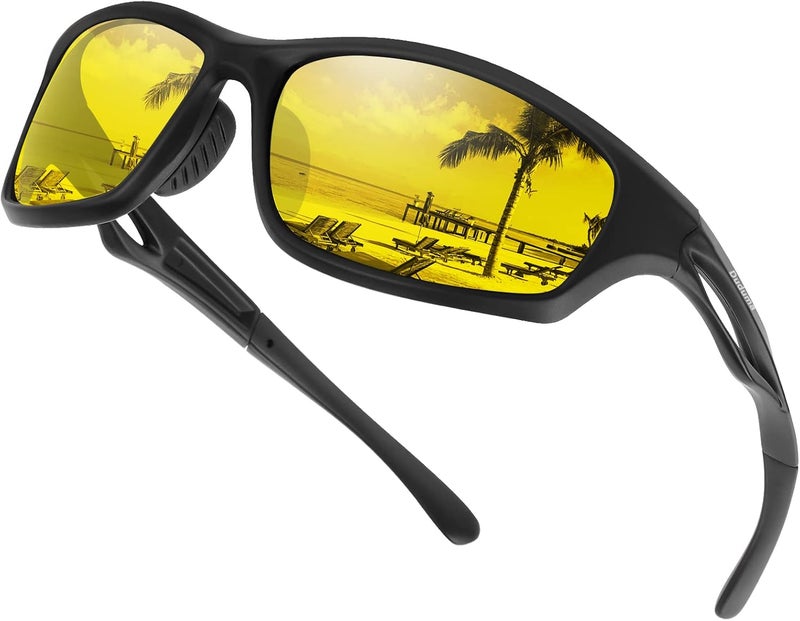 Duduma Polarized Sports Sunglasses for Men Women Running Cycling Fishing Golf Driving Shades Sun Glasses Tr90 - Image 1