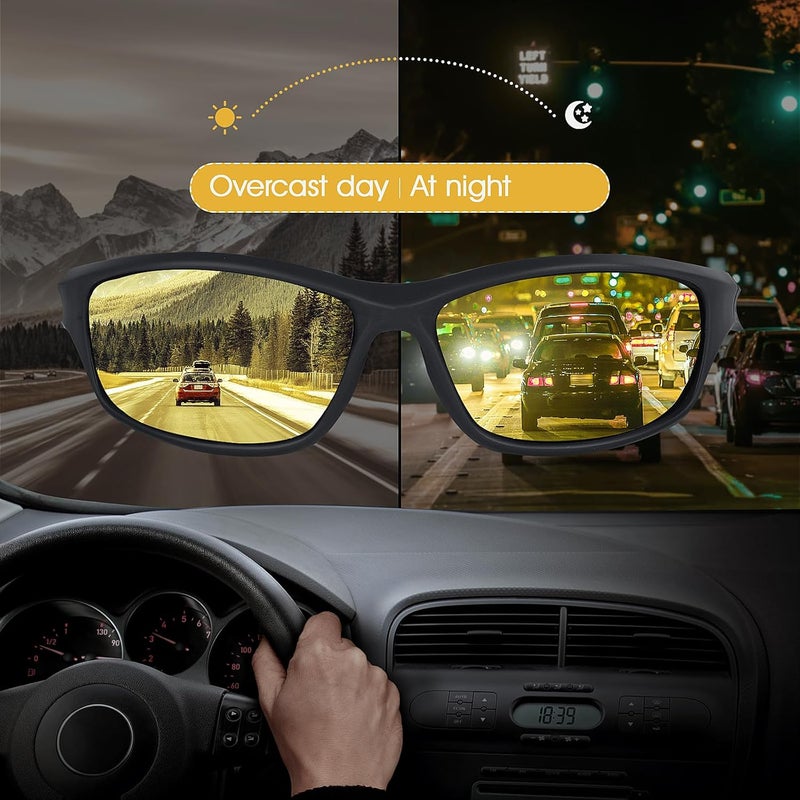 Duduma Polarized Sports Sunglasses for Men Women Running Cycling Fishing Golf Driving Shades Sun Glasses Tr90 - Image 3