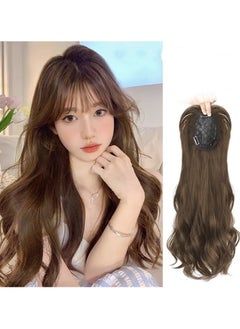RedMapleTEK Long Wavy Wig with Bangs for Women  - Image 2