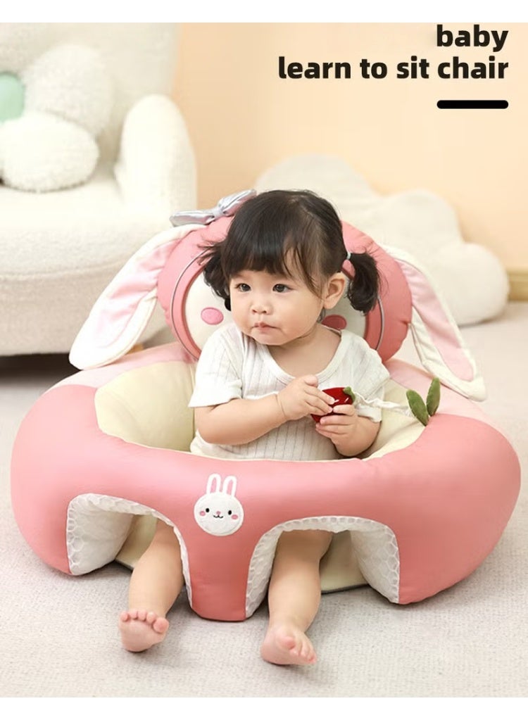HOOKOR Baby Sitting Support Seat Sofa, Baby Sofa Learn Sitting Chair, Baby Sitting Chair, Infant Sit-up Sofa, Infant Floor Seat With Back Support, Toddler Activity and Feeding Seat, Gift for Kids Boy Girl - Image 2
