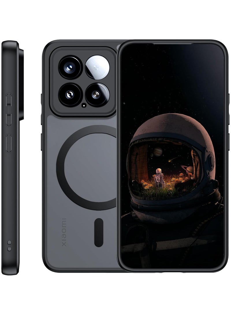 For Xiaomi 15 Case, TPU Shockproof Bumper + PC Hard Plate Matte Skin Feel Mobile Phone Protection Back Cover, Anti-fingerprint Slim Fit Protective Casing - Image 1