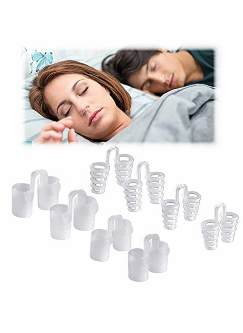 Excefore Nasal Dilators, 8 PCS Snoring Nose, Anti Stopper, Snore Reducing Advanced Devices Aids  - Image 1