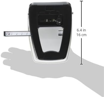 Baumgartens SICURIX 3in1 ID Card Punch 5x6x4 18 Sheet Capacity BLACK 80200 - Image 3