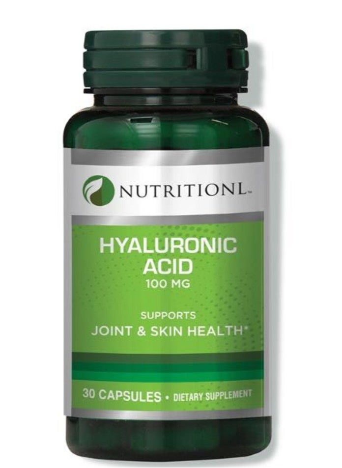 NUTRITIONL Nutritionl Hyaluronic Acid Caps 30's 