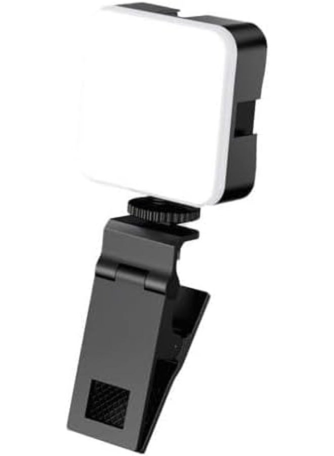 Mobile Selfie Lamp with Clip-On Stand – 3 Adjustable Light Modes – Color Temperature 3000K-9900K – 2000mAh Rechargeable Battery – Ideal for Zoom & TikTok Streaming - Image 1