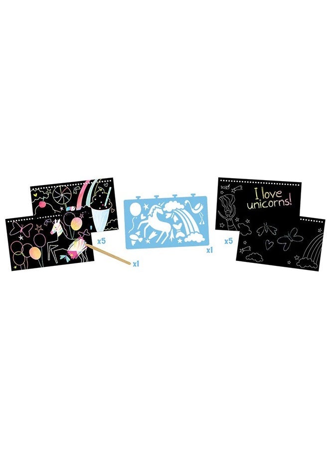 Floss & Rock - Fantasy Scratch & Play | Spiral Bound Activity Book | Scratch Book for Kids - Image 1