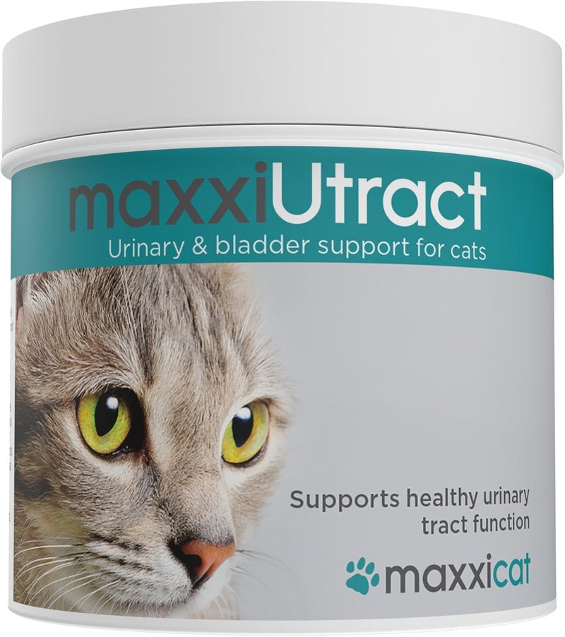 maxxipaws maxxiUtract Urinary Tract and Bladder Support, Powder Form Supplement for Cats, 90 g - Image 1
